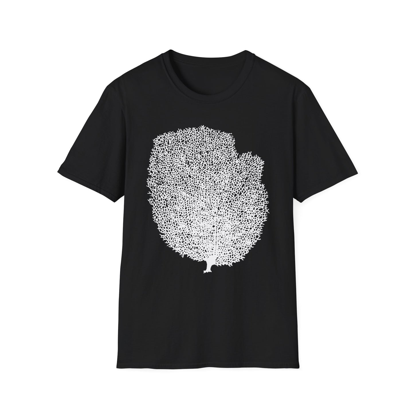 SEA FAN CORAL ILLUSTRATION Unisex Softstyle T-Shirt