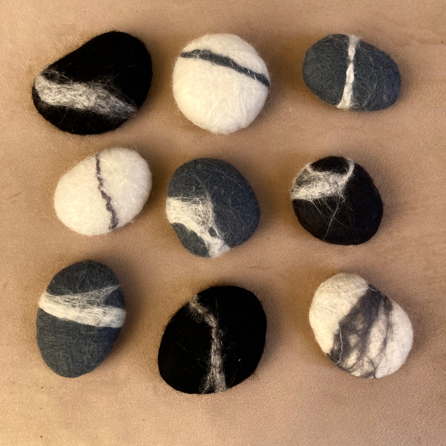 Felted Pebble Diffusers